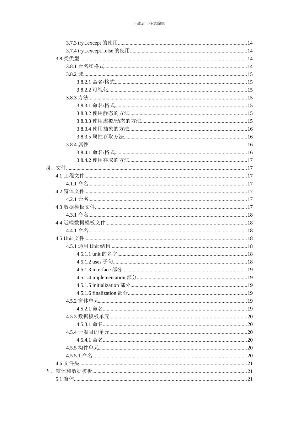 Delphi 程序员代码编写标准指南_第2页