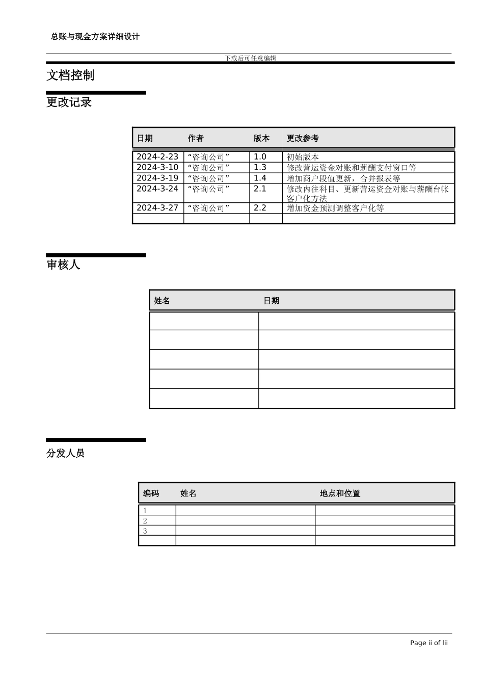 TL_ERP总账及现金_详细解决方案设计_V22_第2页