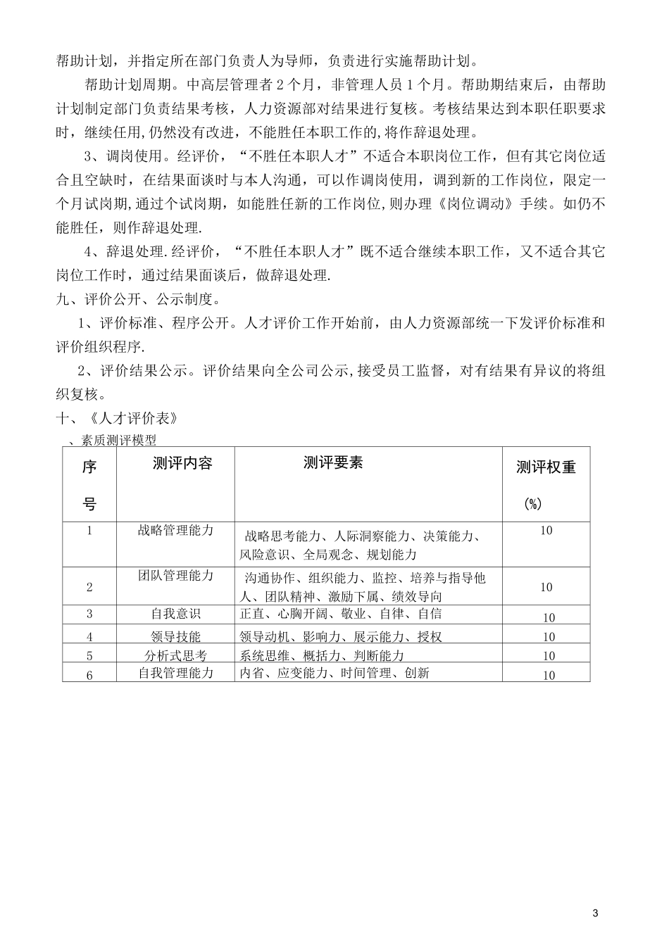 人才评价体系方案_第3页
