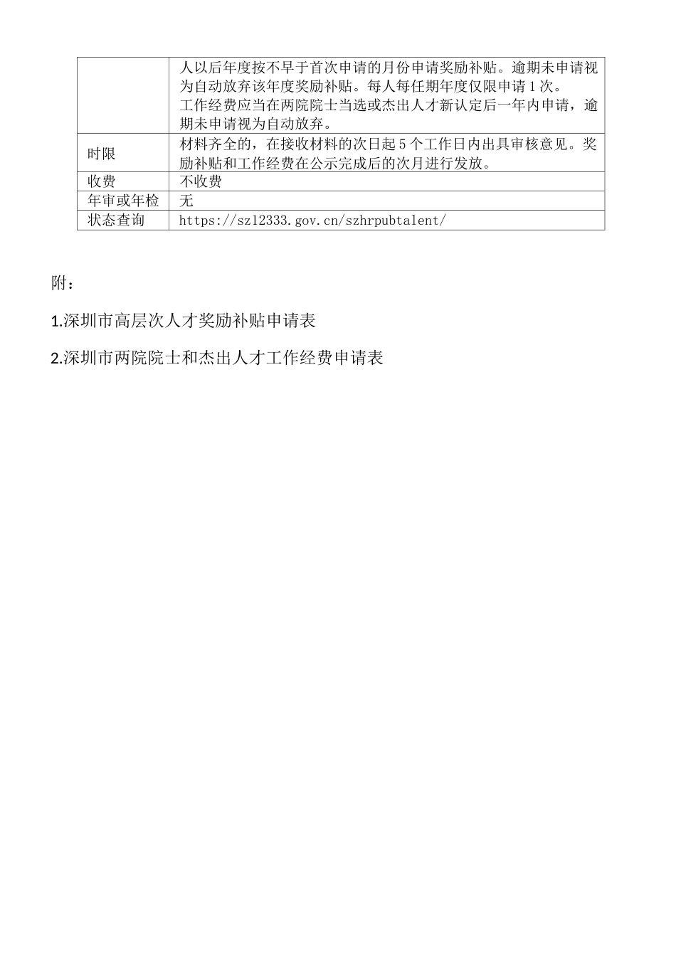 深圳市高层次人才奖励补贴申报指南_第3页