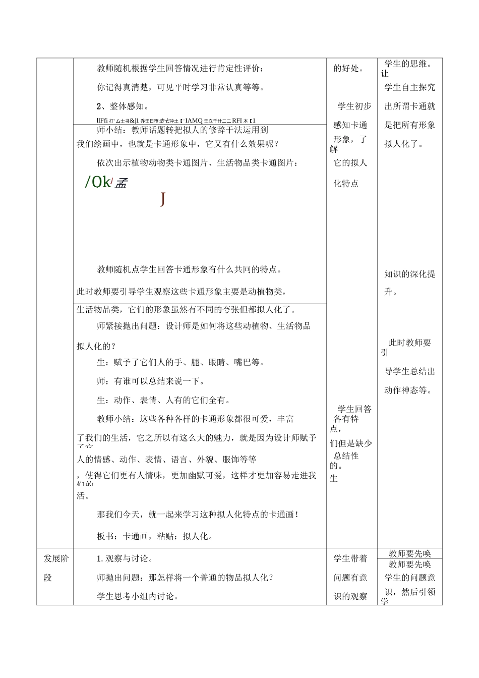 《我画的动漫形象》教学设计2_第2页