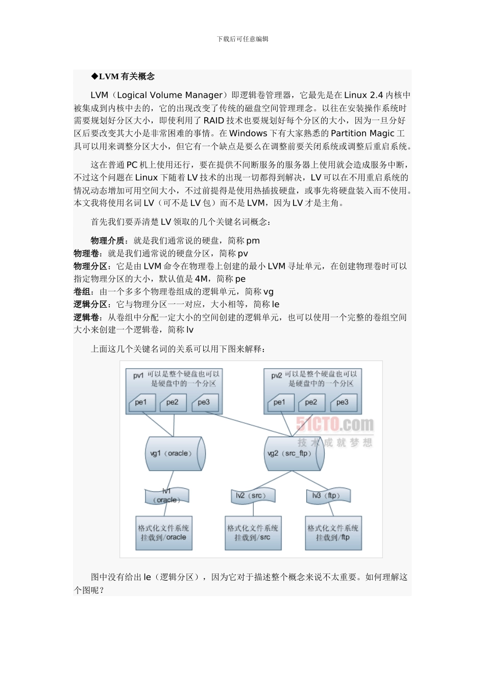 LVM逻辑卷管理器_第1页
