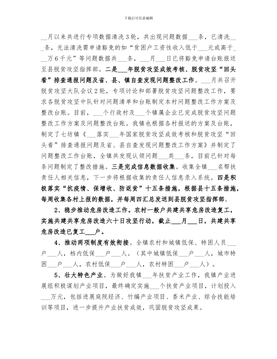 乡镇人民政府2024年工作总结_第2页