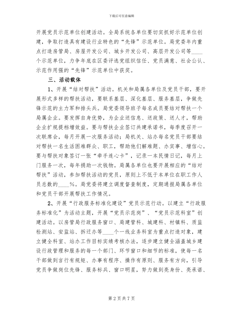 先锋示范城区创建活动方案范文_第2页