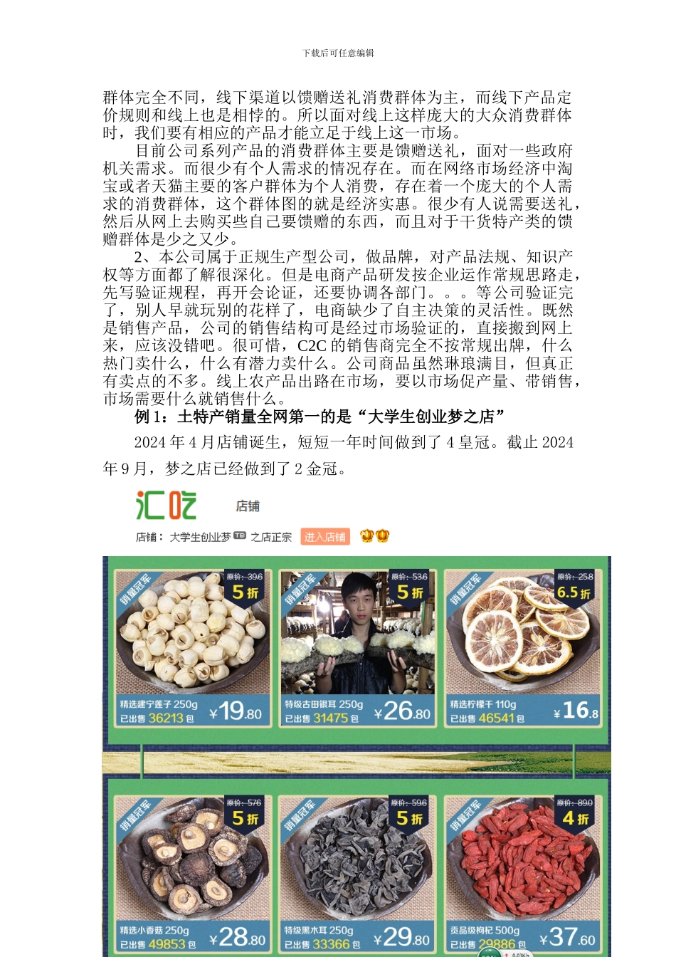 公司电子商务发展存在的问题分析报告_第2页