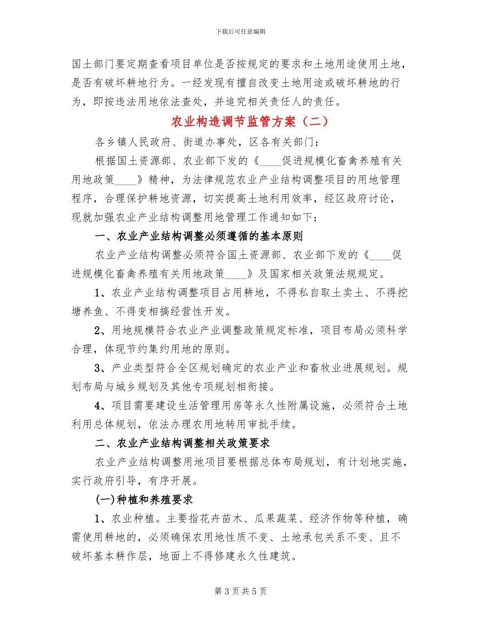 农业构造调节监管方案_第3页