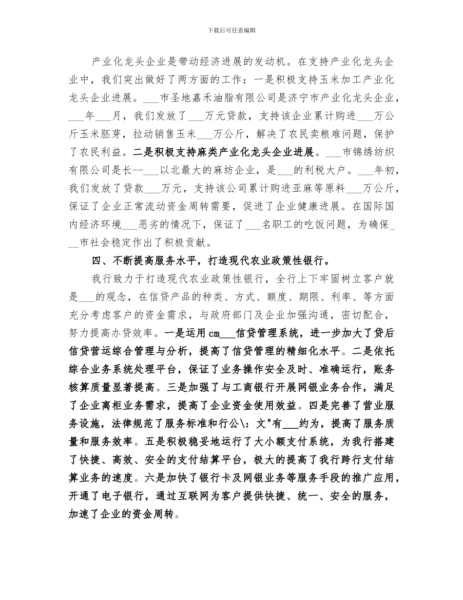 农业银行2024年工作总结_第2页