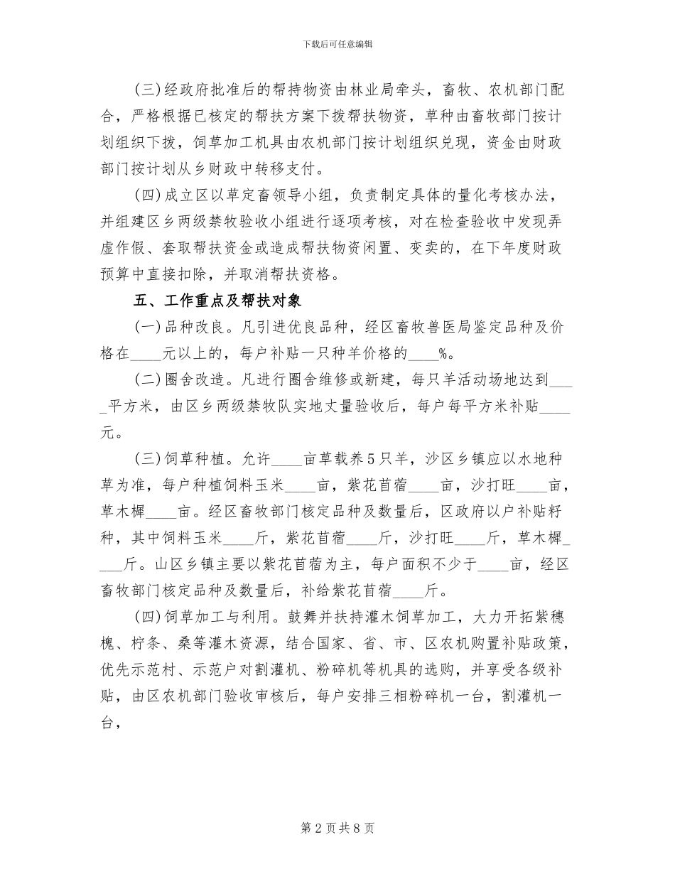 区委圈舍喂养羊指导方案范文_第2页
