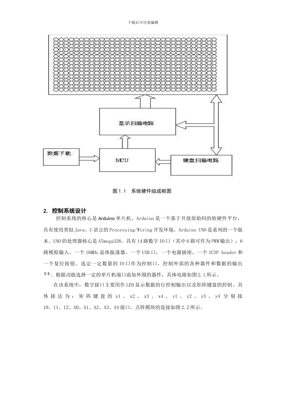 基于Arduino的一种电子显示屏控制系统设计_第3页