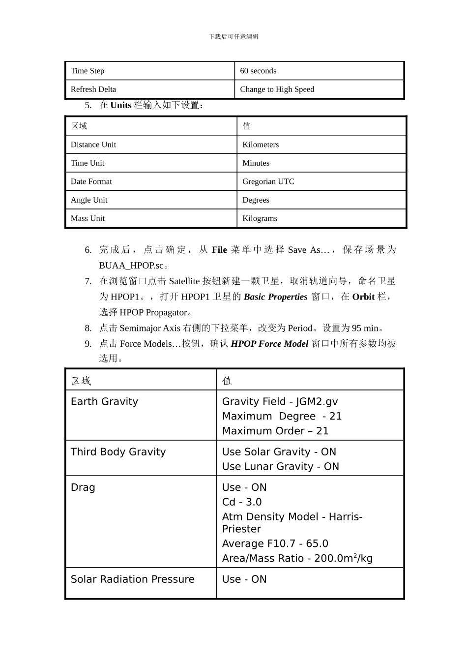 基于STK的卫星轨道预报_第3页