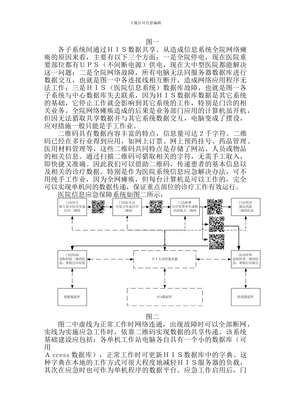 基于二维码的医院信息应急保障系统-李贤民_第2页