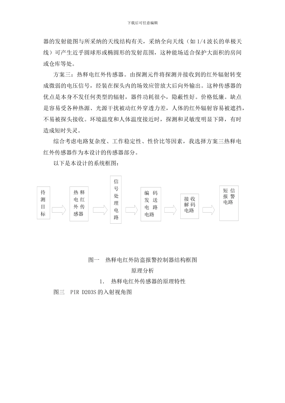 基于热释电红外感应短信防盗报警器_第2页