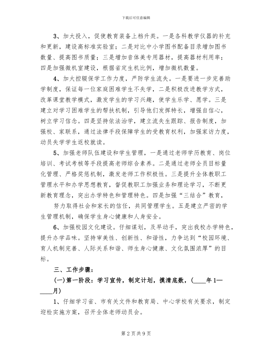 实施素质教育工作督导评估方案范文_第2页