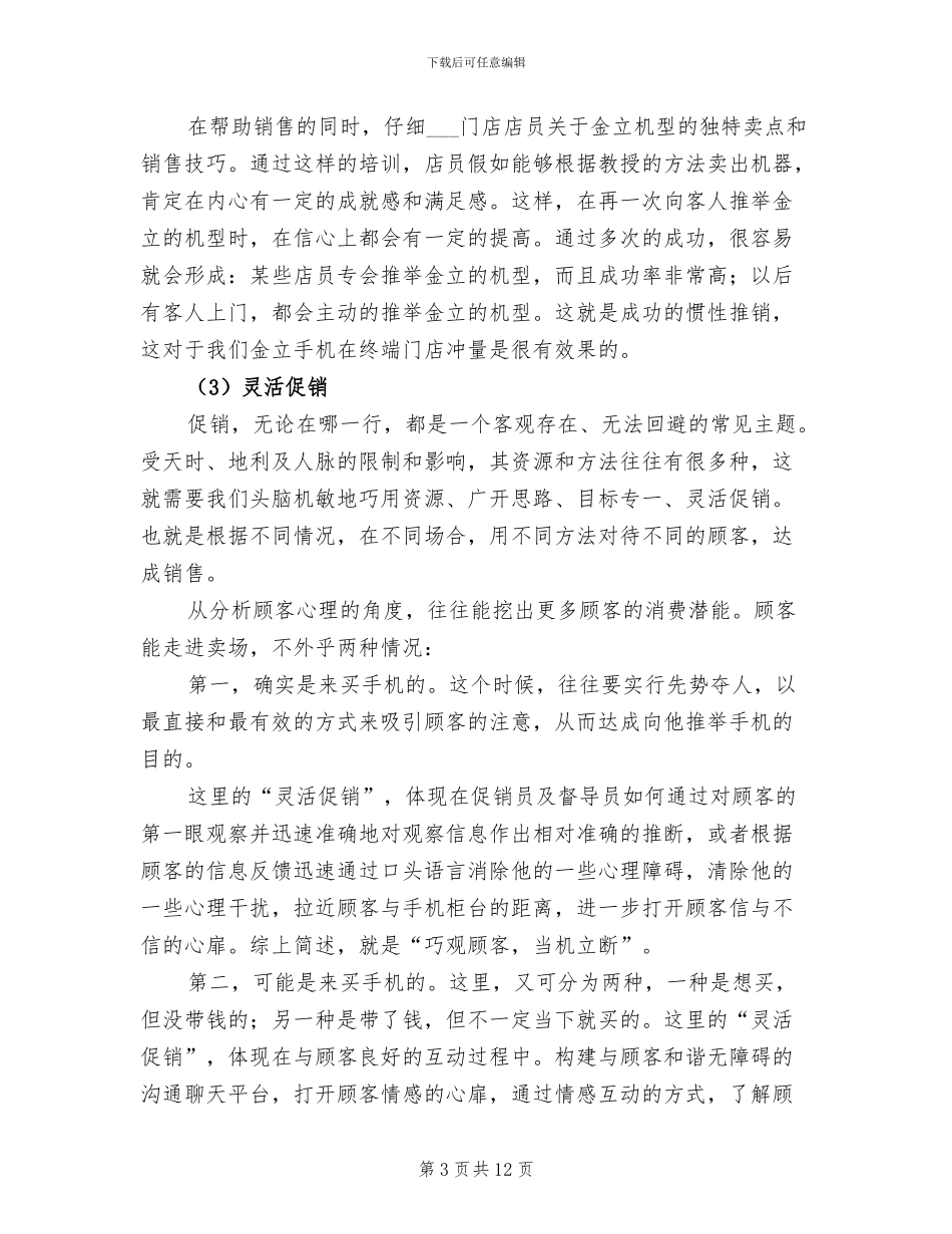 市场督导年终工作总结2024年_第3页