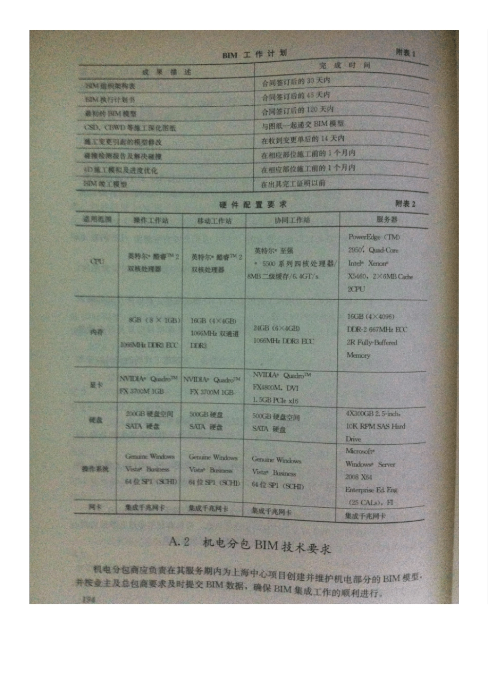 上海中心项目主要参与方招标文件BIM技术要求_第3页