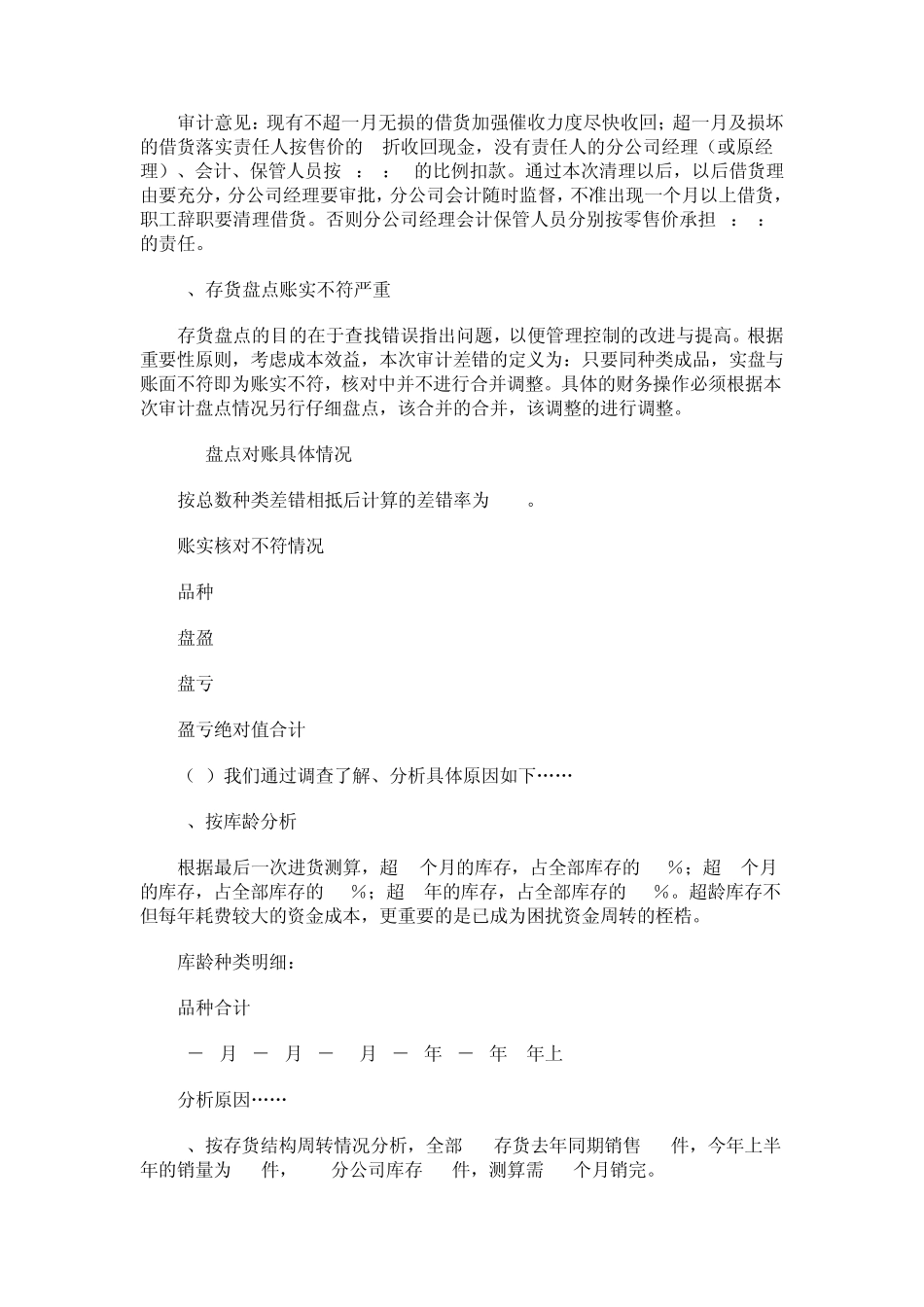 企业内部审计报告范文_第3页
