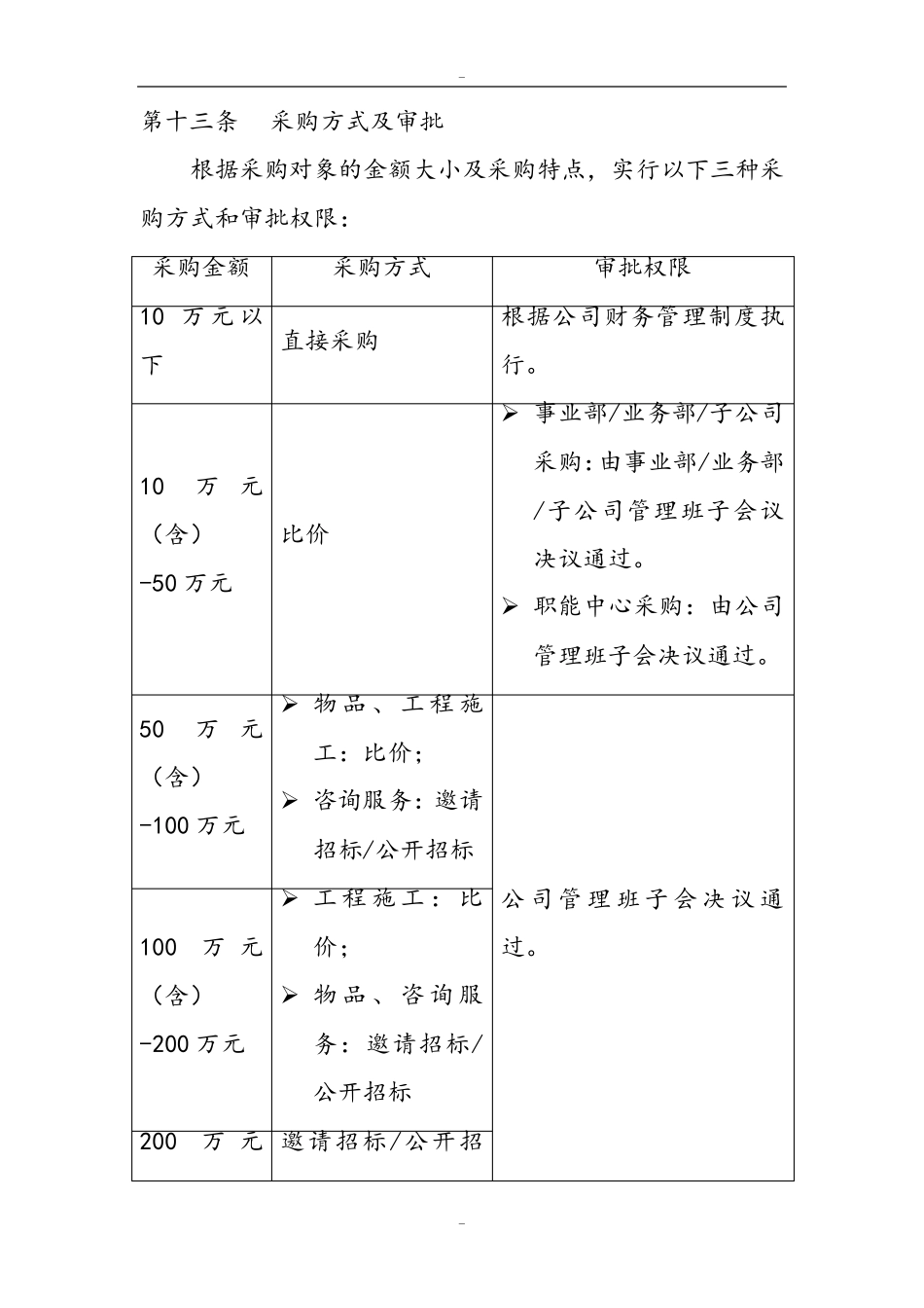 企业内部招标采购管理办法_第3页