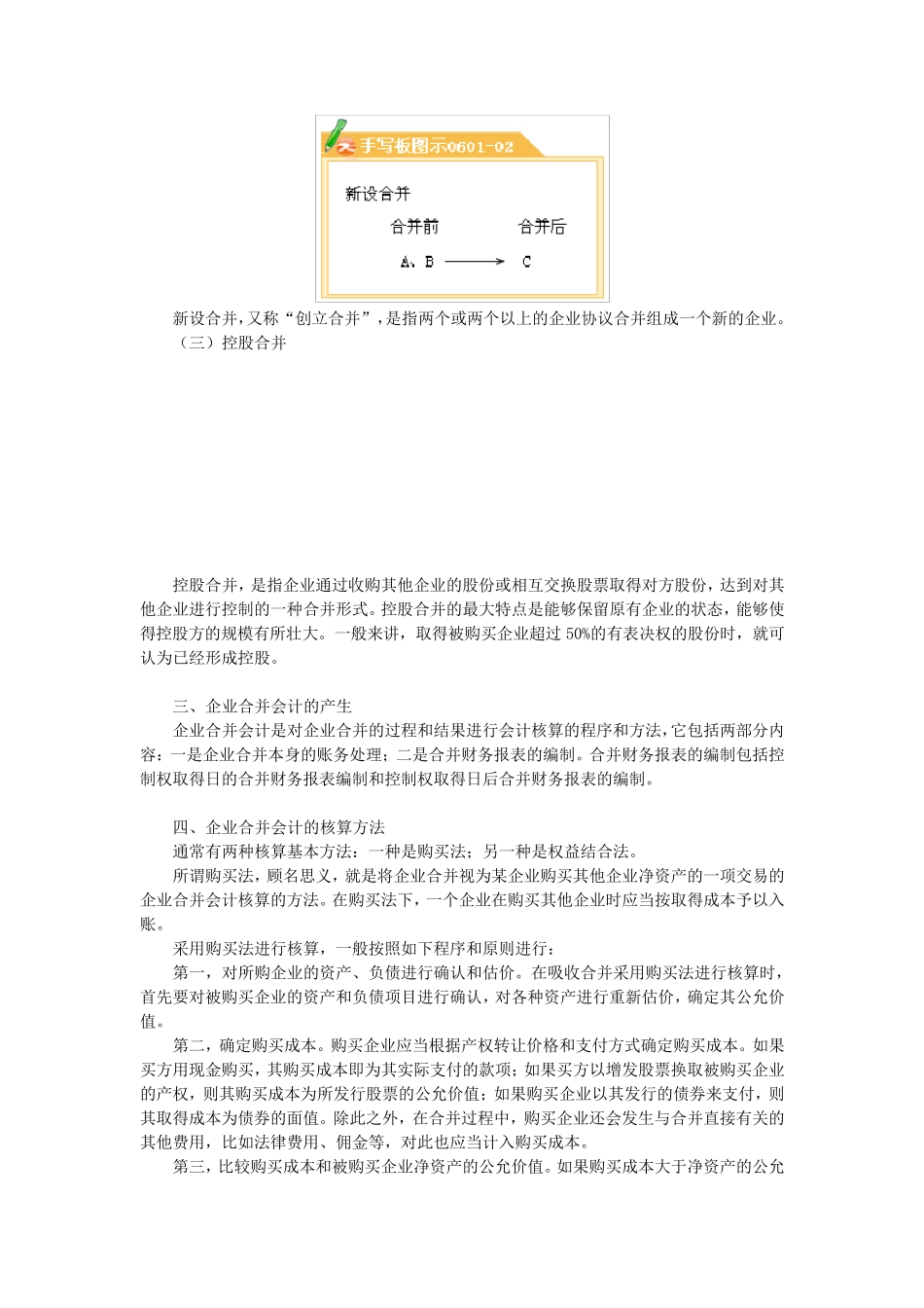 企业合并的账务处理_第2页