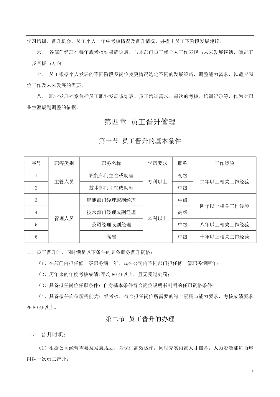 企业员工晋升管理制度_第3页