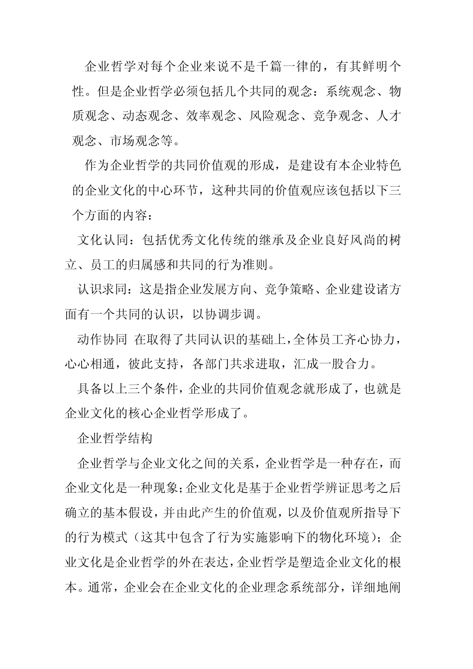 企业哲学与发展理念_第2页