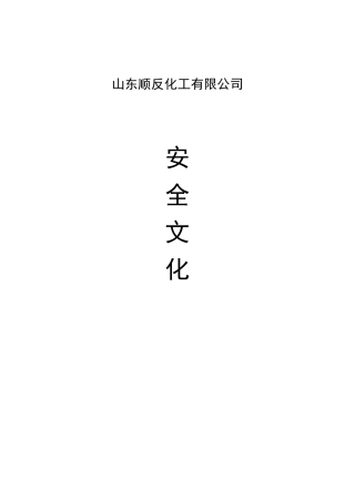 企业安全文化体系