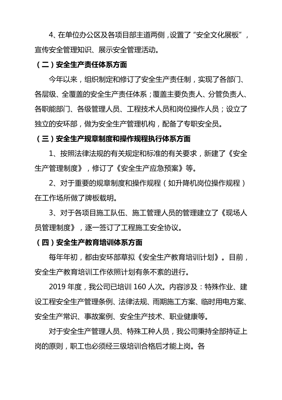 企业安全生产主体责任履职报告_第2页