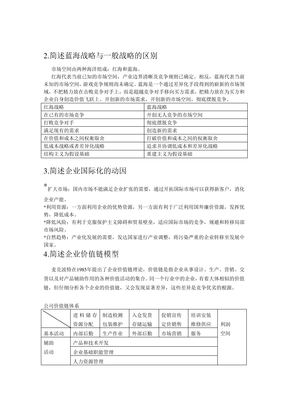 企业战略管理知识重点总结_第3页