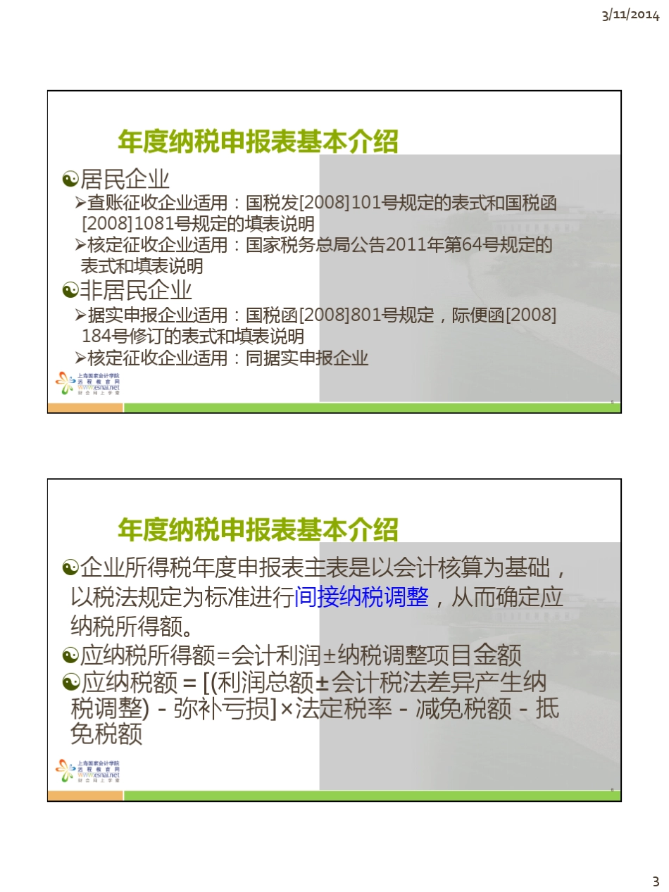 企业所得税年度报表组成及常识_第3页