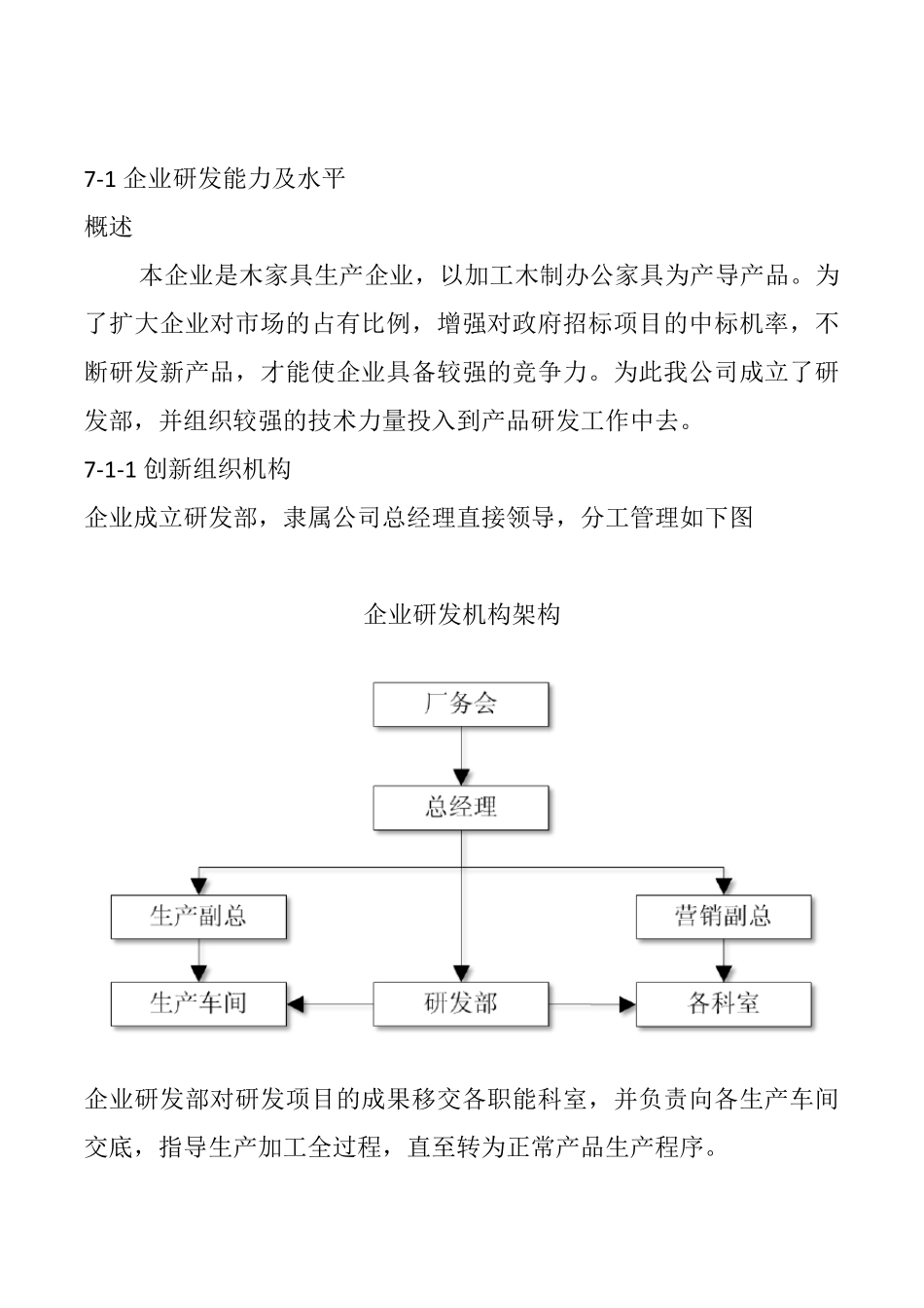 企业研发能力及水平(木家具)_第3页