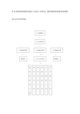 企业管理结构图