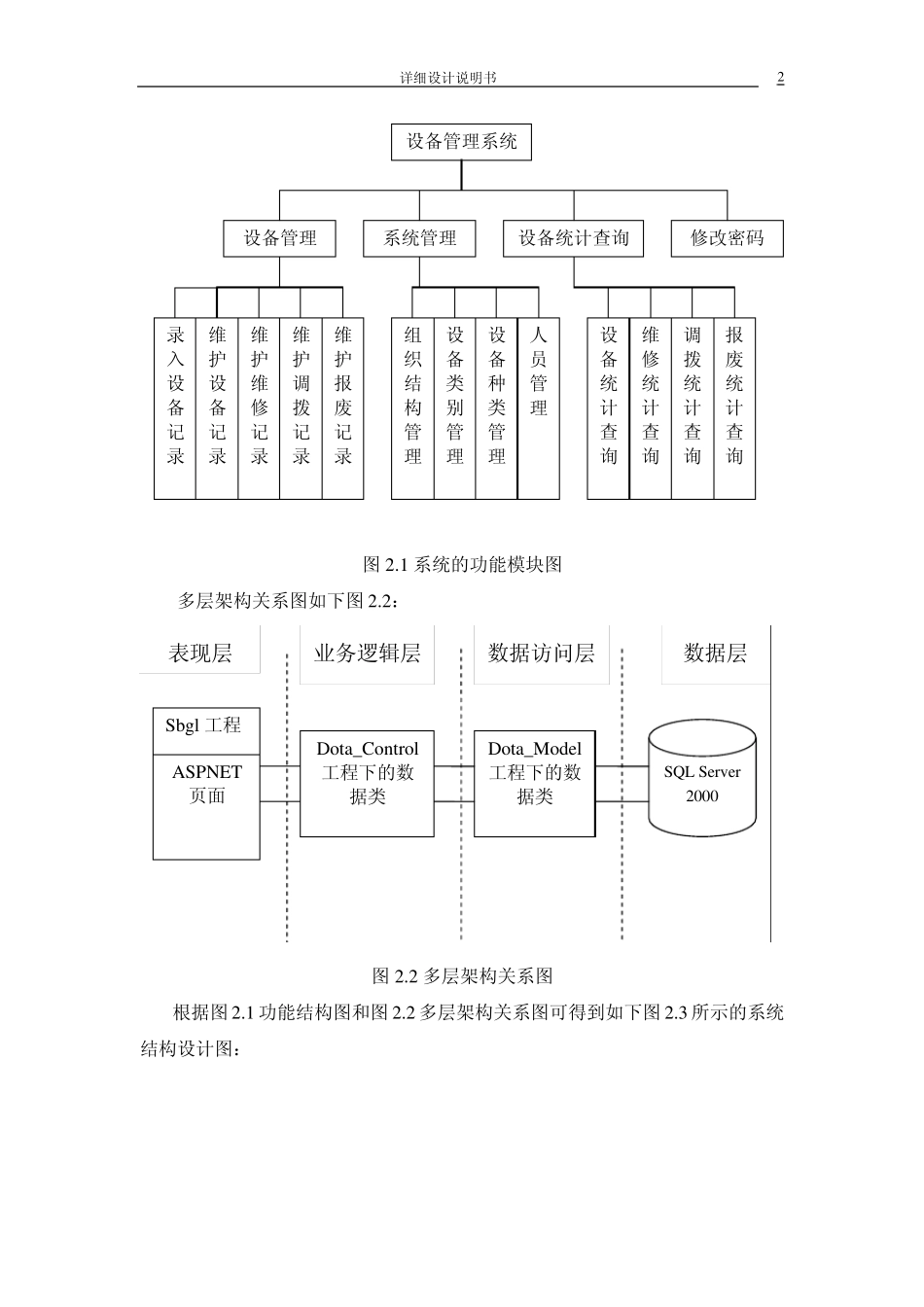 企业设备管理系统_详细设计说明书_第3页