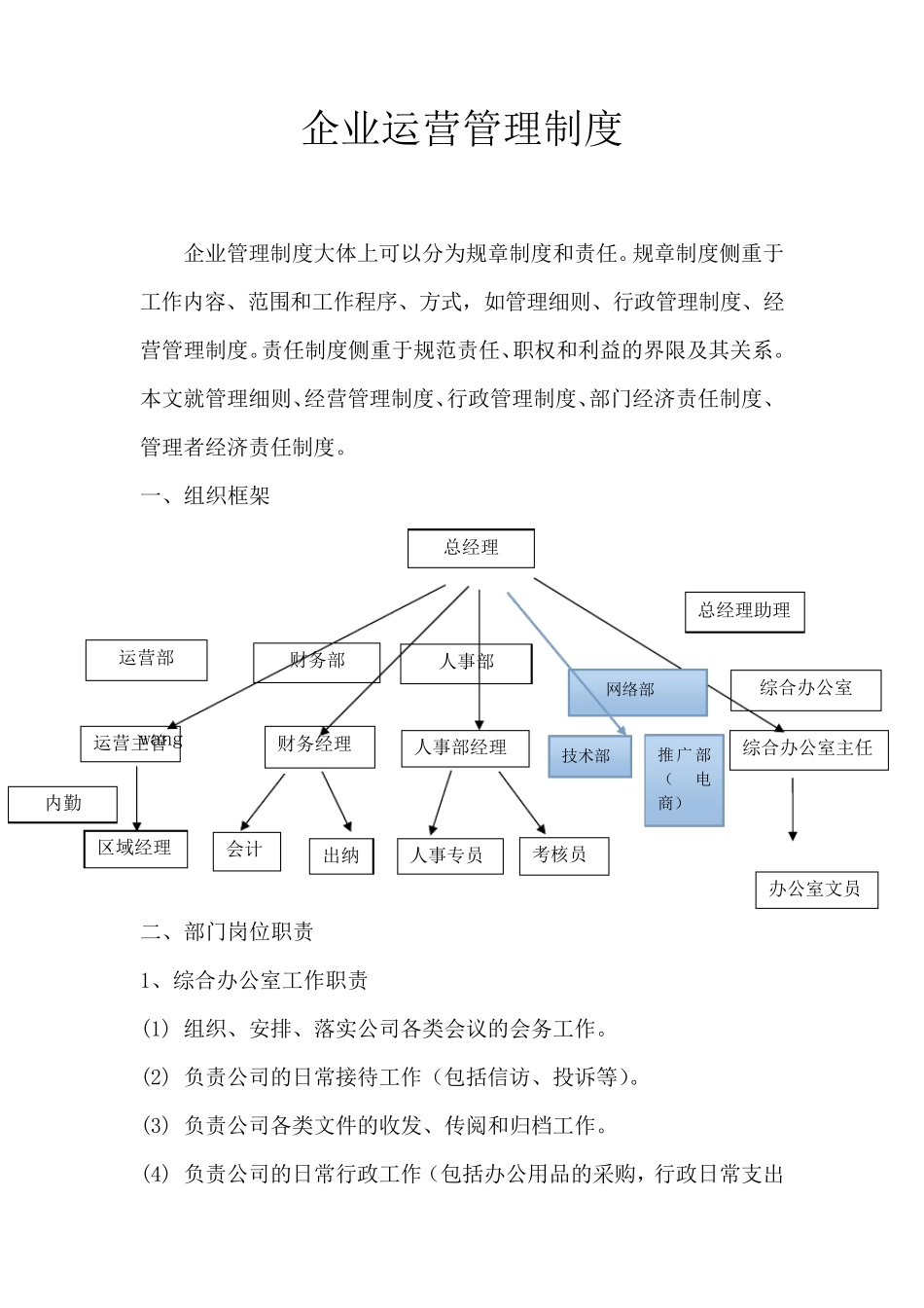 企业运营管理制度_第1页