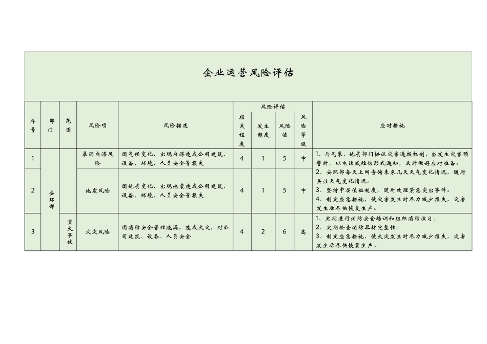 企业运营风险评估_第1页