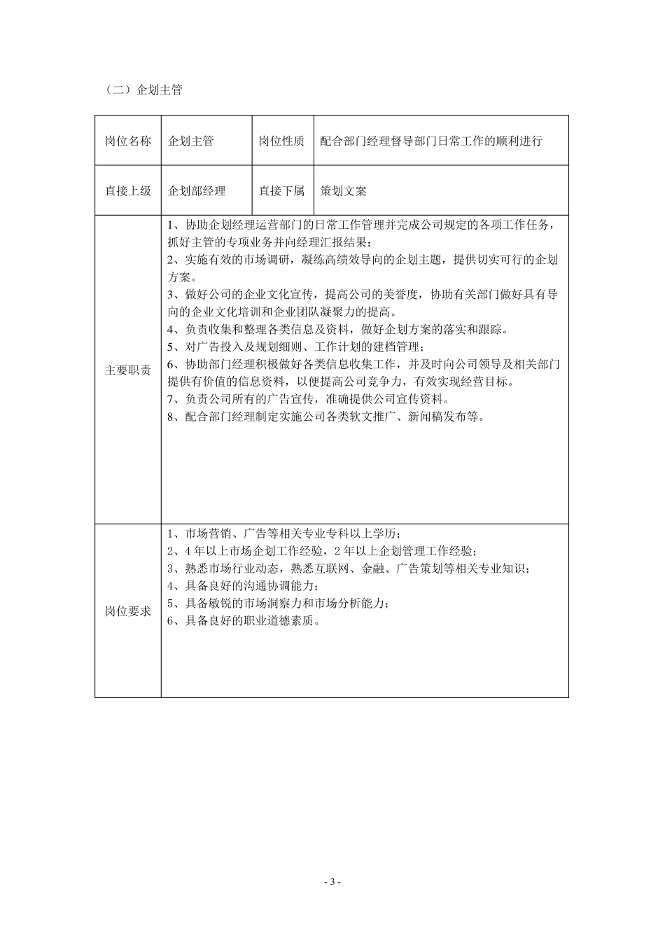 企划部考核方案_第3页