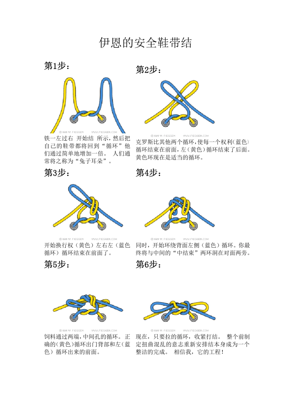 伊恩鞋带系法_第1页