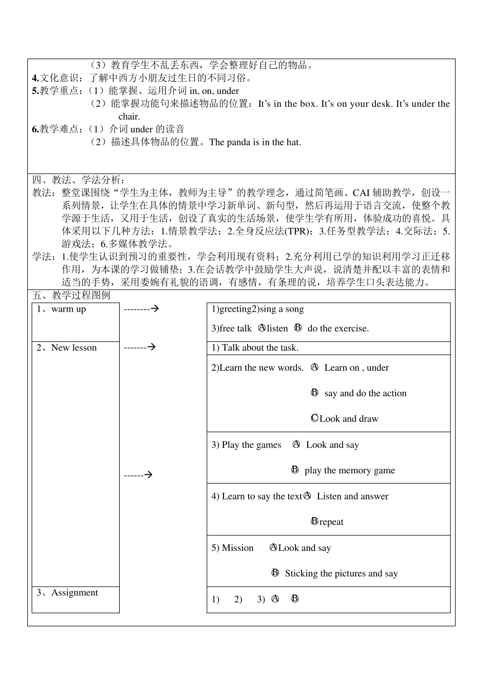 优秀教学案例评选It39;sonthedesk._第3页