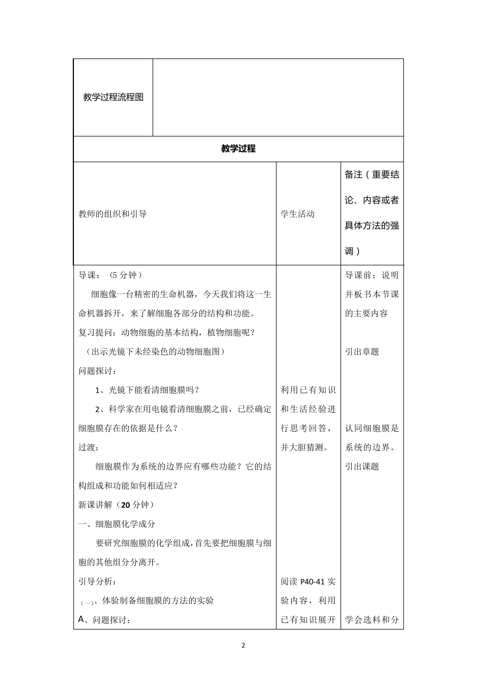 优秀教案设计模版_第2页