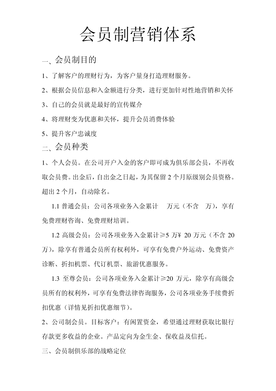 会员制营销体系_第1页