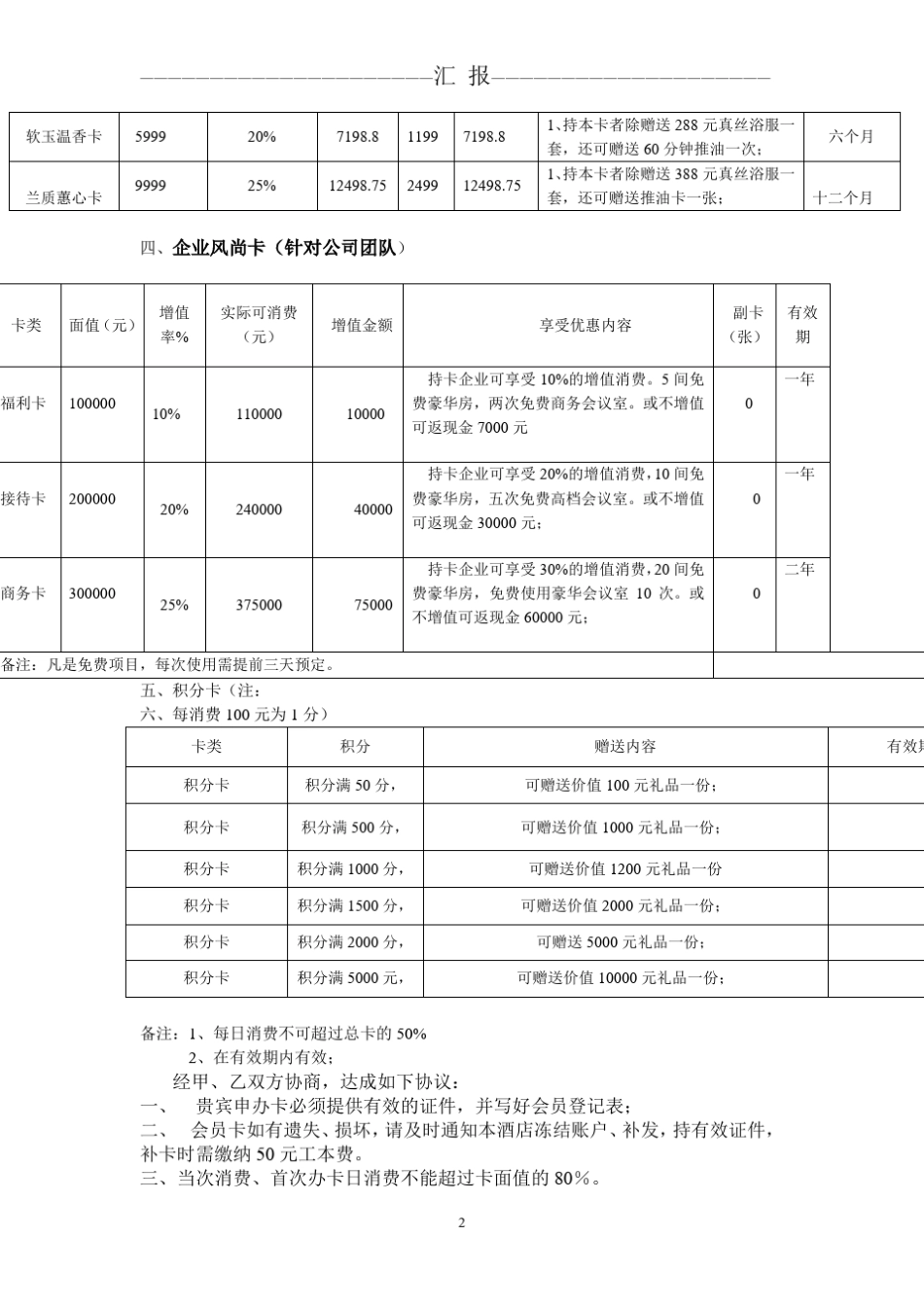 会员卡及分成,任务指标激励方案_第2页