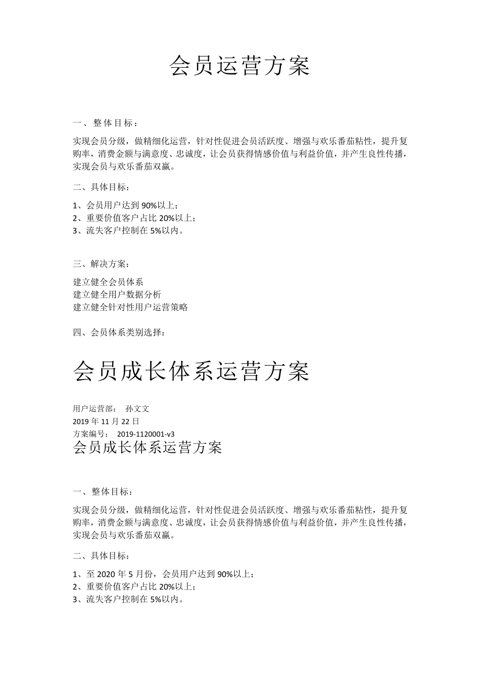 会员运营方案_第1页