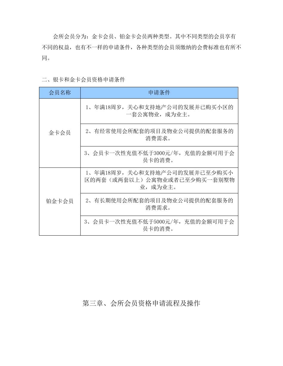 会所会员服务章程_第2页