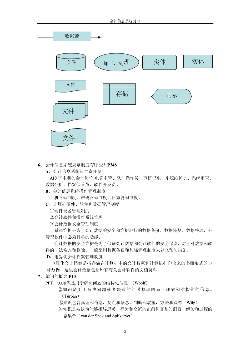 会计信息系统复习_第2页