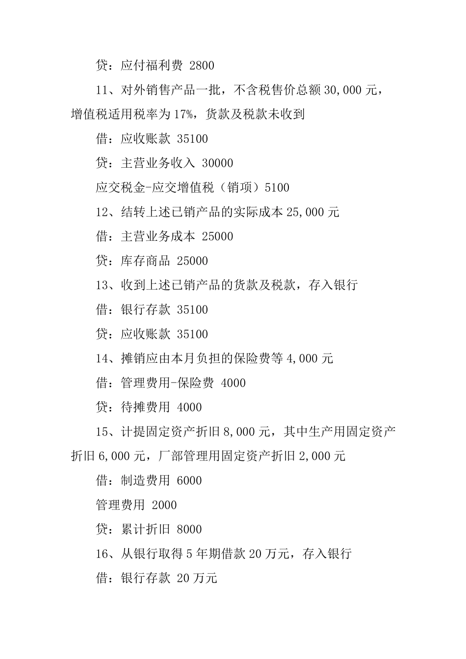 会计分录大全会计分录例题大全_第3页