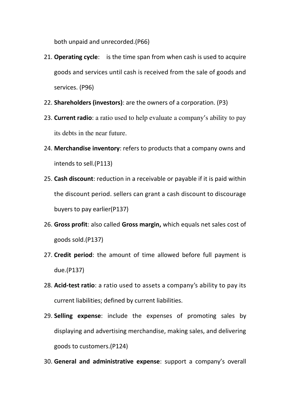 会计学原理英文名词解释_第3页