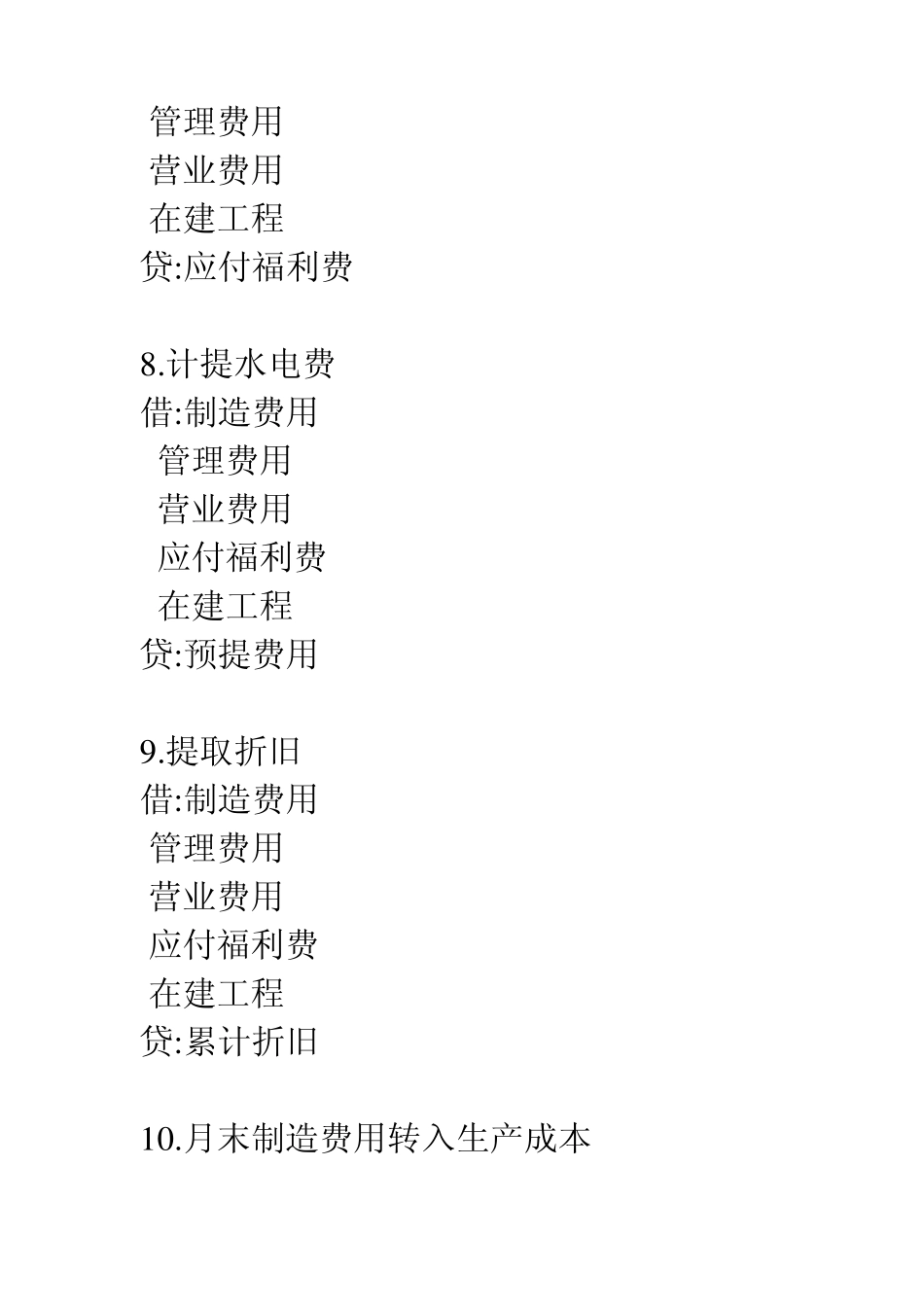 会计流程及成本核算方法_第3页