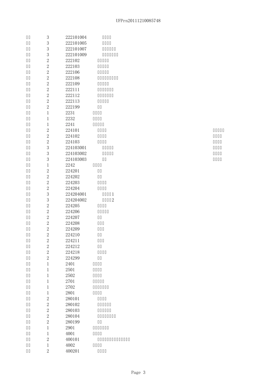 会计科目表(用友_第3页