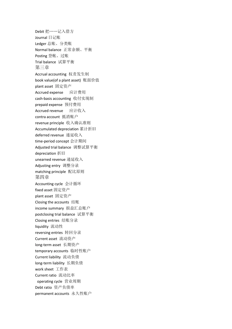 会计英语术语解释_第2页