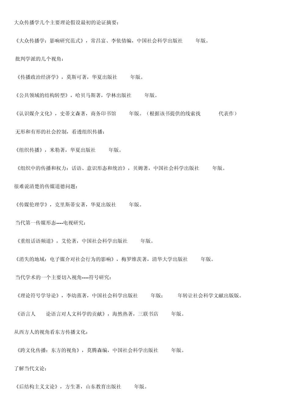 传播学必读书目_第3页