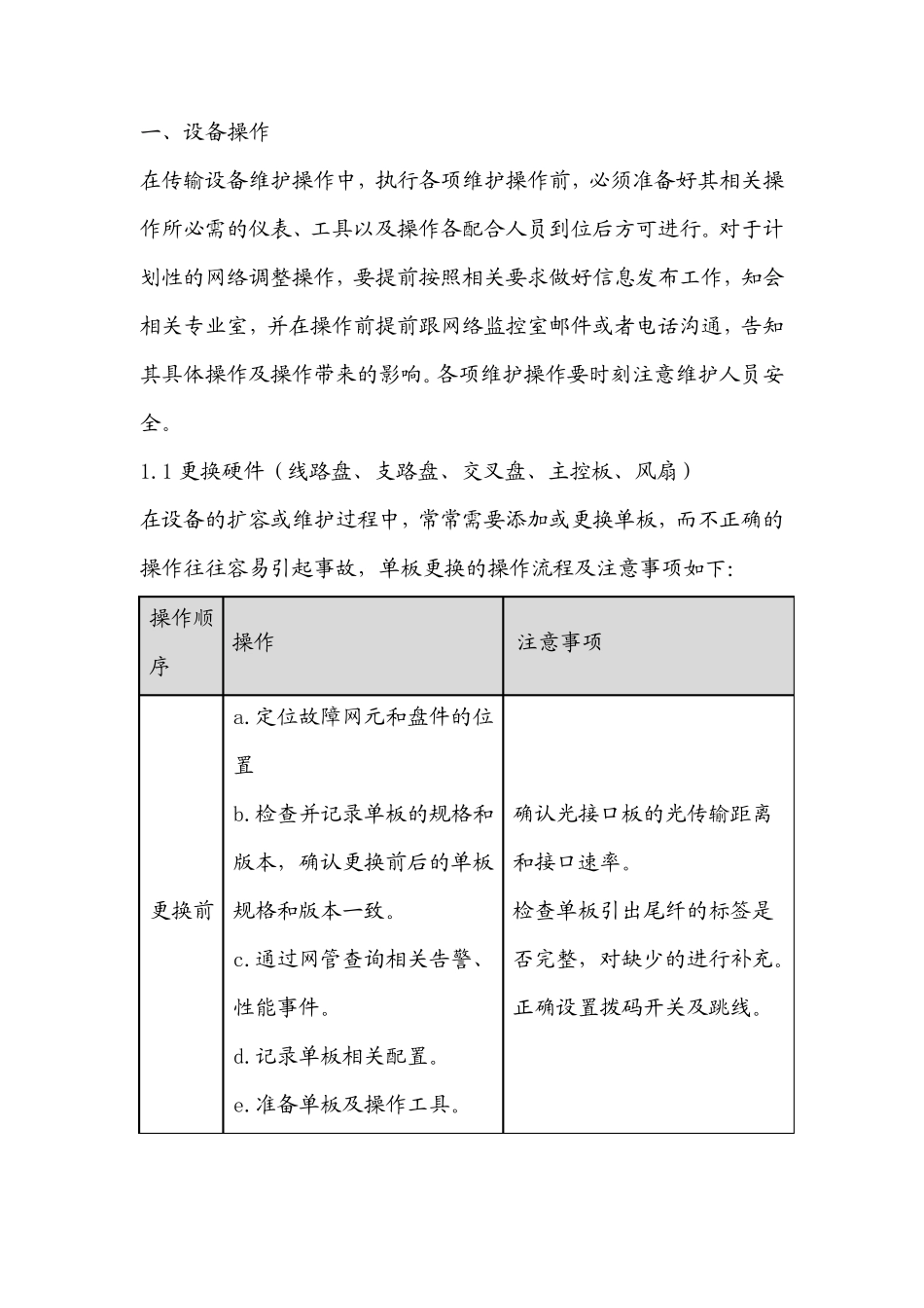 传输机房操作规范_第2页