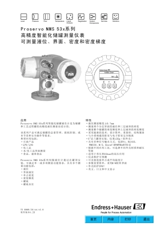伺服液位计NMS53X